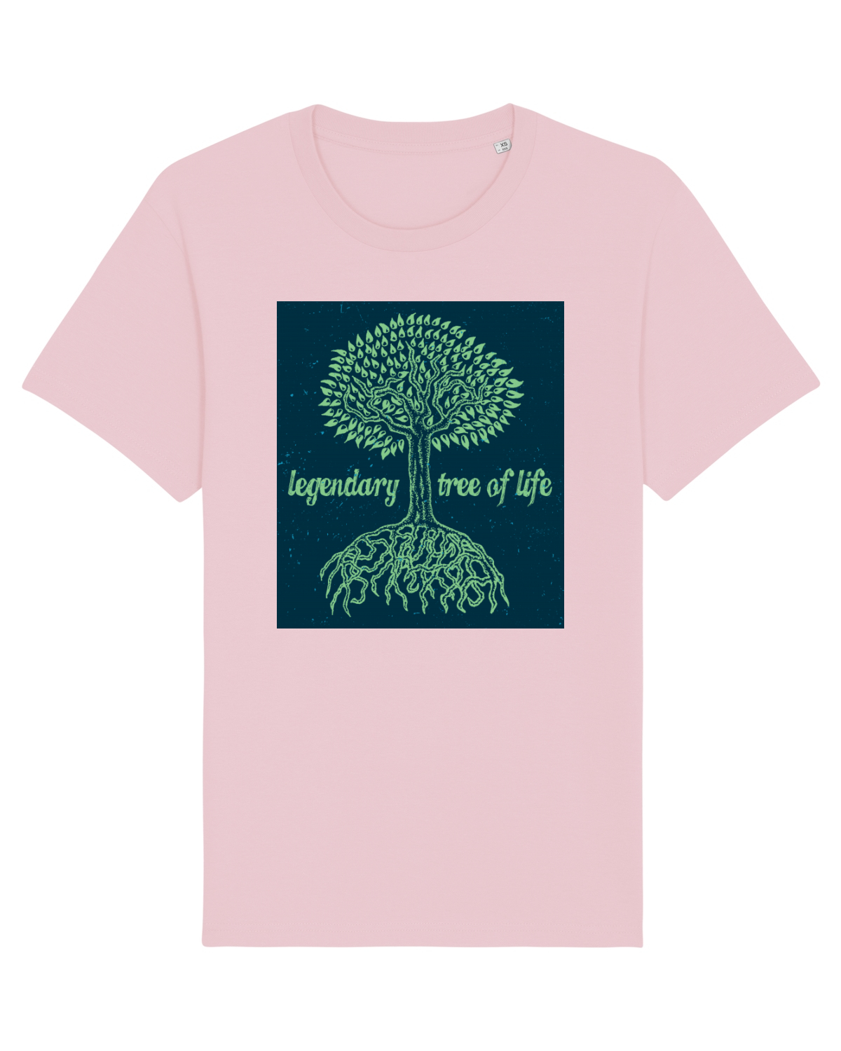 Tricou mânecă scurtă Unisex Rocker Cotton Pink