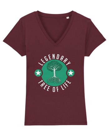 Legendary Tree Of Life Burgundy