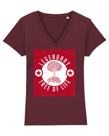 Legendary Tree Of Life Burgundy