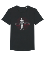 Let's Go Swimming Vintage Style Tricou mânecă scurtă guler larg Bărbat Skater