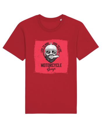 Live To Ride Ride To Live Red