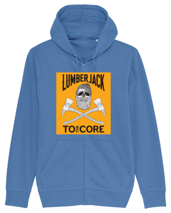 Lumberjack To The Core Bright Blue