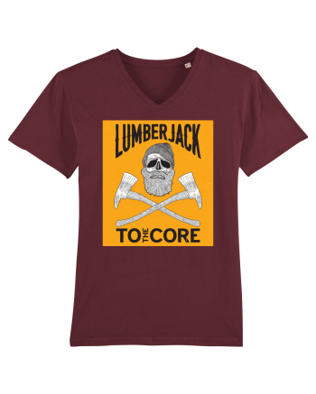 Lumberjack To The Core Burgundy