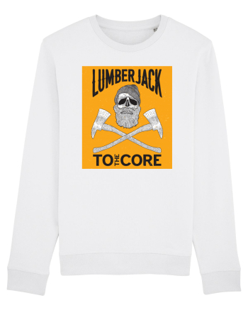 Lumberjack To The Core White