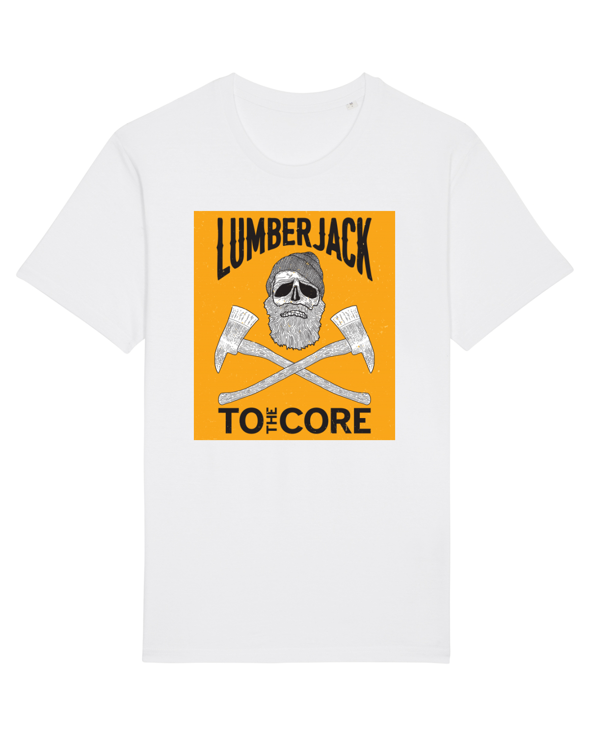 Tricou mânecă scurtă Unisex Rocker White