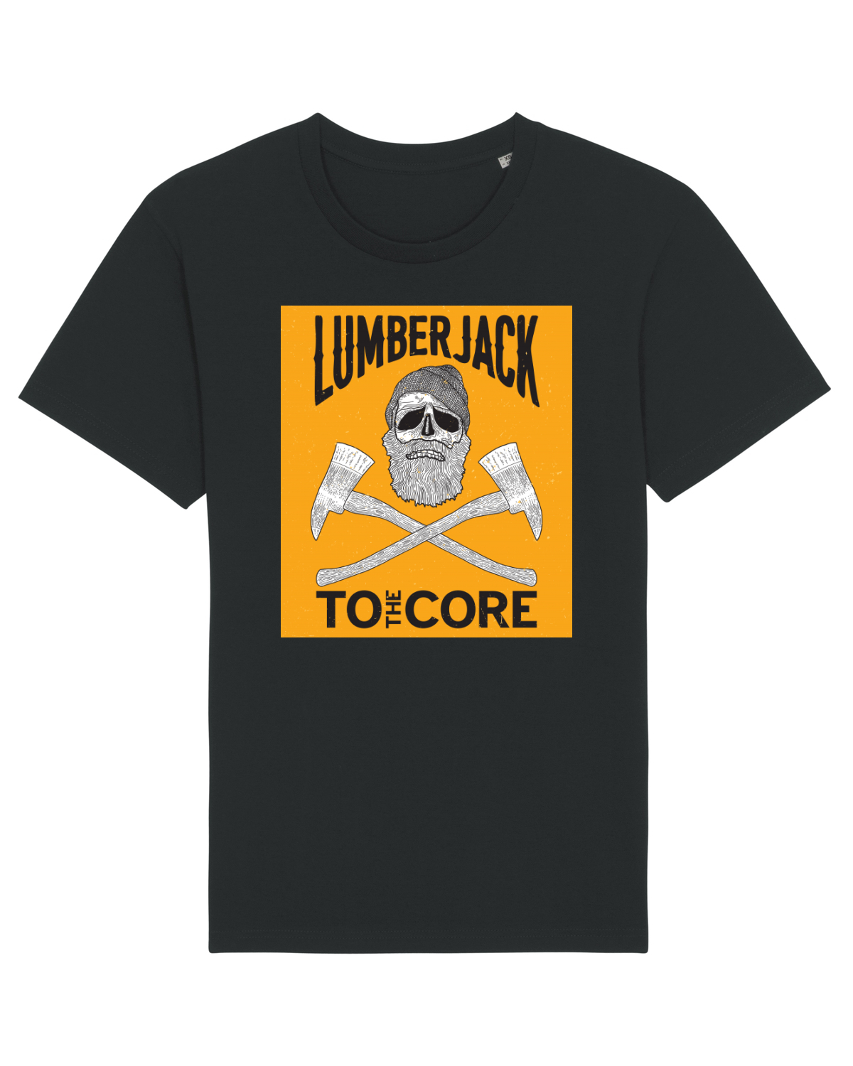 Tricou mânecă scurtă Unisex Rocker Black