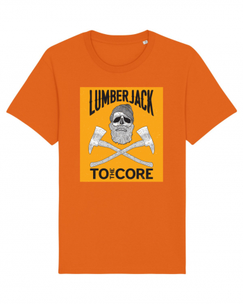 Lumberjack To The Core Bright Orange