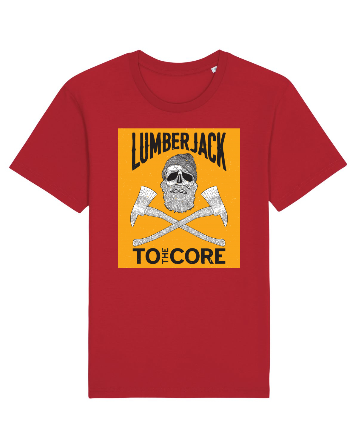 Tricou mânecă scurtă Unisex Rocker Red