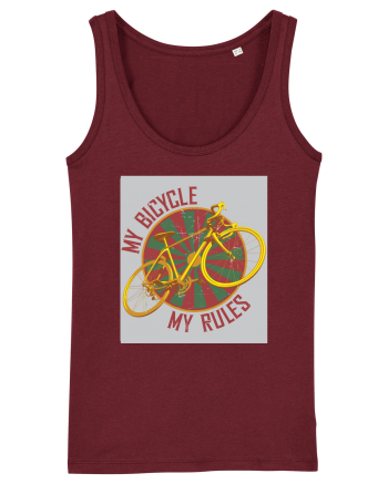 My Bicycle My Rules Burgundy