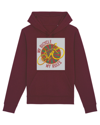 My Bicycle My Rules Burgundy