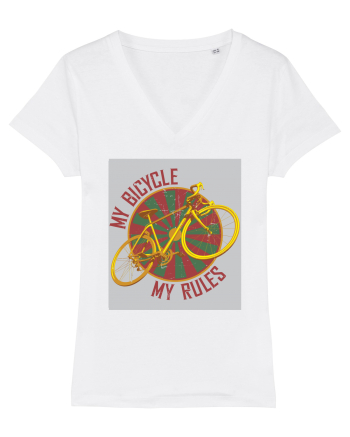 My Bicycle My Rules White