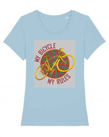 My Bicycle My Rules Sky Blue