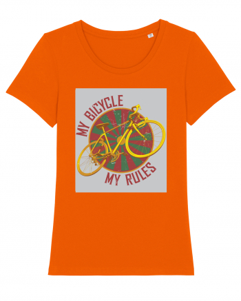 My Bicycle My Rules Bright Orange