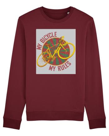 My Bicycle My Rules Burgundy