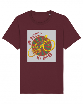 My Bicycle My Rules Burgundy