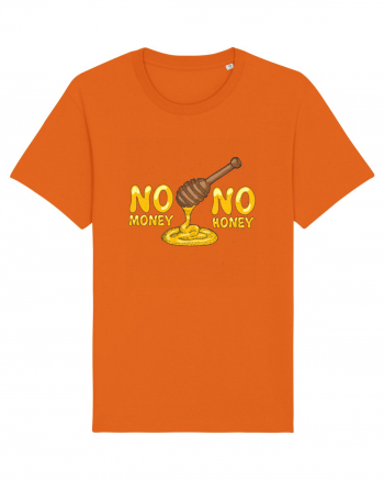 No Money No Honey Bright Orange