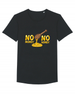 No Money No Honey Tricou mânecă scurtă guler larg Bărbat Skater