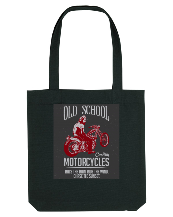 Old School Custom Motorcycles Black