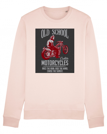 Old School Custom Motorcycles Candy Pink