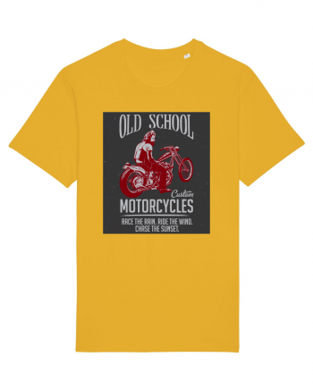 Old School Custom Motorcycles Spectra Yellow