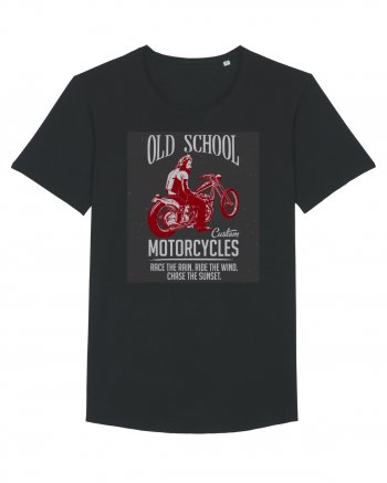 Old School Custom Motorcycles Black