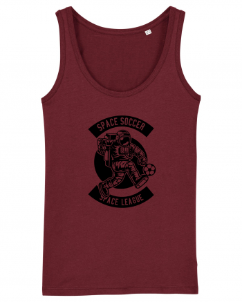 Space Soccer League Black Burgundy