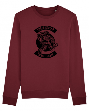 Space Soccer League Black Burgundy