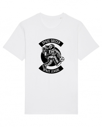 Space Soccer League Black White