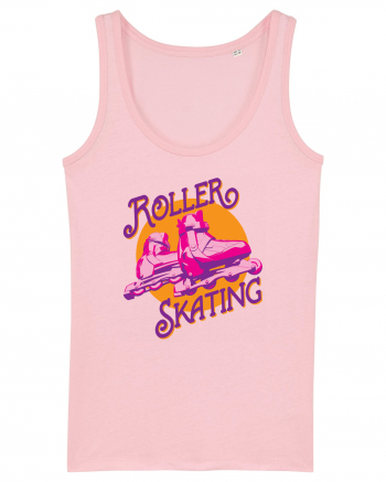 Roller Skating Cotton Pink