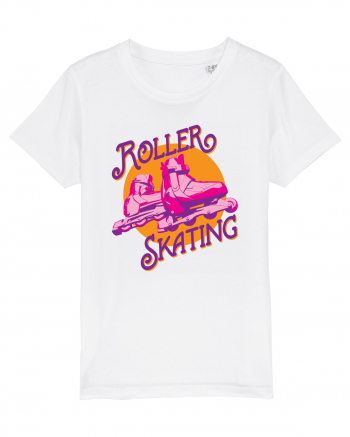 Roller Skating White