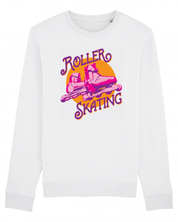 Roller Skating White