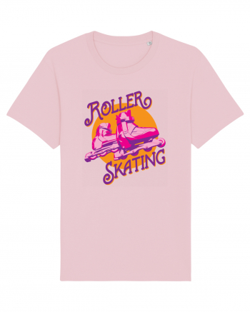 Roller Skating Cotton Pink