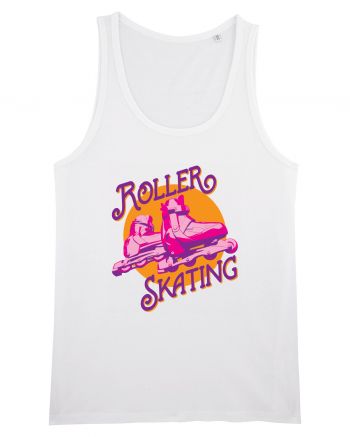 Roller Skating White