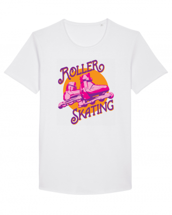 Roller Skating White