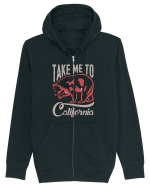 Take Me To California Hanorac cu fermoar Unisex Connector