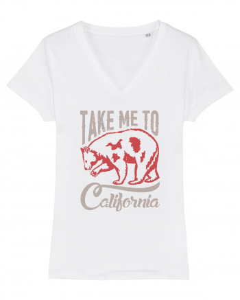 Take Me To California White