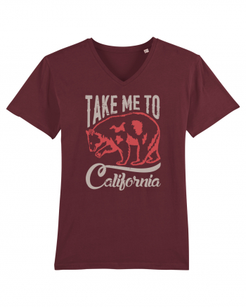 Take Me To California Burgundy
