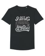 The Best Surfing In California Tricou mânecă scurtă guler larg Bărbat Skater