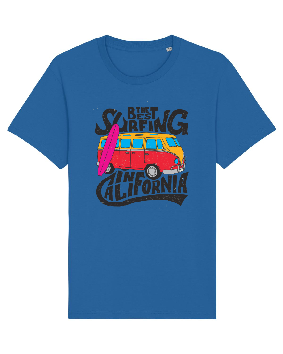 Tricou mânecă scurtă Unisex Rocker Royal Blue