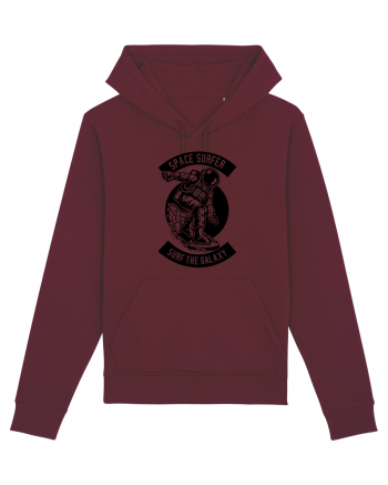 Space Surfer Galaxy Black Burgundy