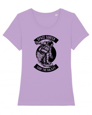 Space Surfer Galaxy Black Lavender Dawn