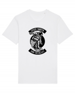 Space Surfer Galaxy Black Tricou mânecă scurtă Unisex Rocker