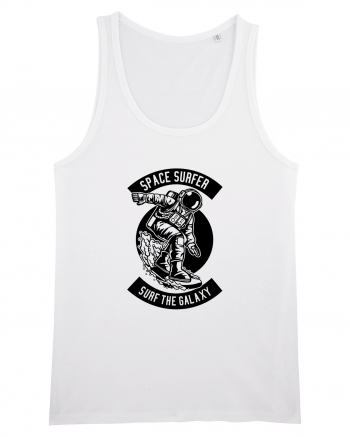 Space Surfer Galaxy Black White