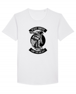 Space Surfer Galaxy Black Tricou mânecă scurtă guler larg Bărbat Skater