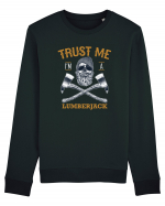 Trust Me I'm A Lumberjack Bluză mânecă lungă Unisex Rise