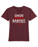 DADS Tricou mânecă scurtă guler V Bărbat Presenter