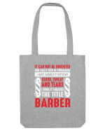BARBER Sacoșă textilă