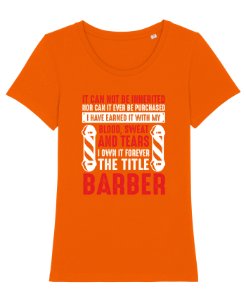 BARBER Bright Orange