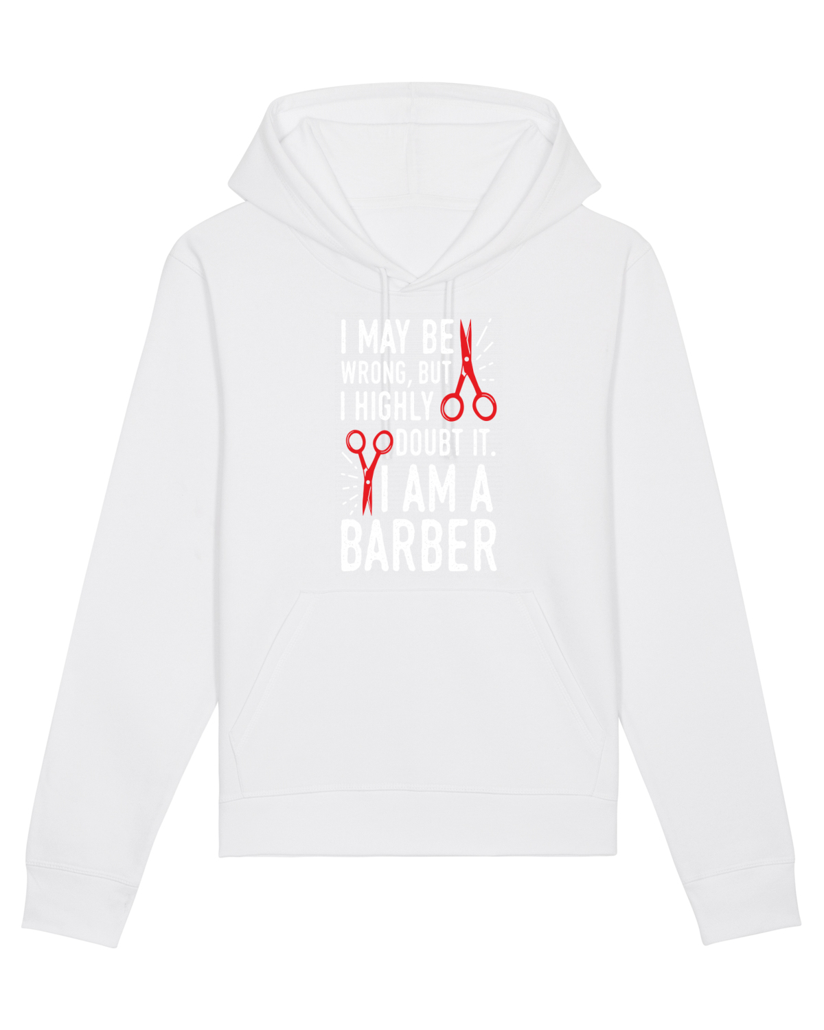 Hanorac Unisex Drummer White