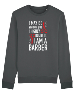 BARBER Bluză mânecă lungă Unisex Rise